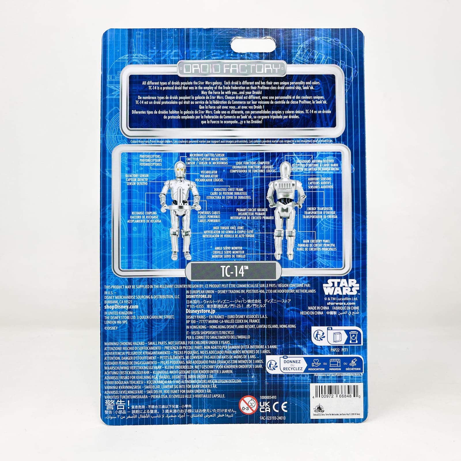 Vintage Disney Star Wars Vintage Collection Carded TC-14 – Disney Parks Star Wars Droid Factory