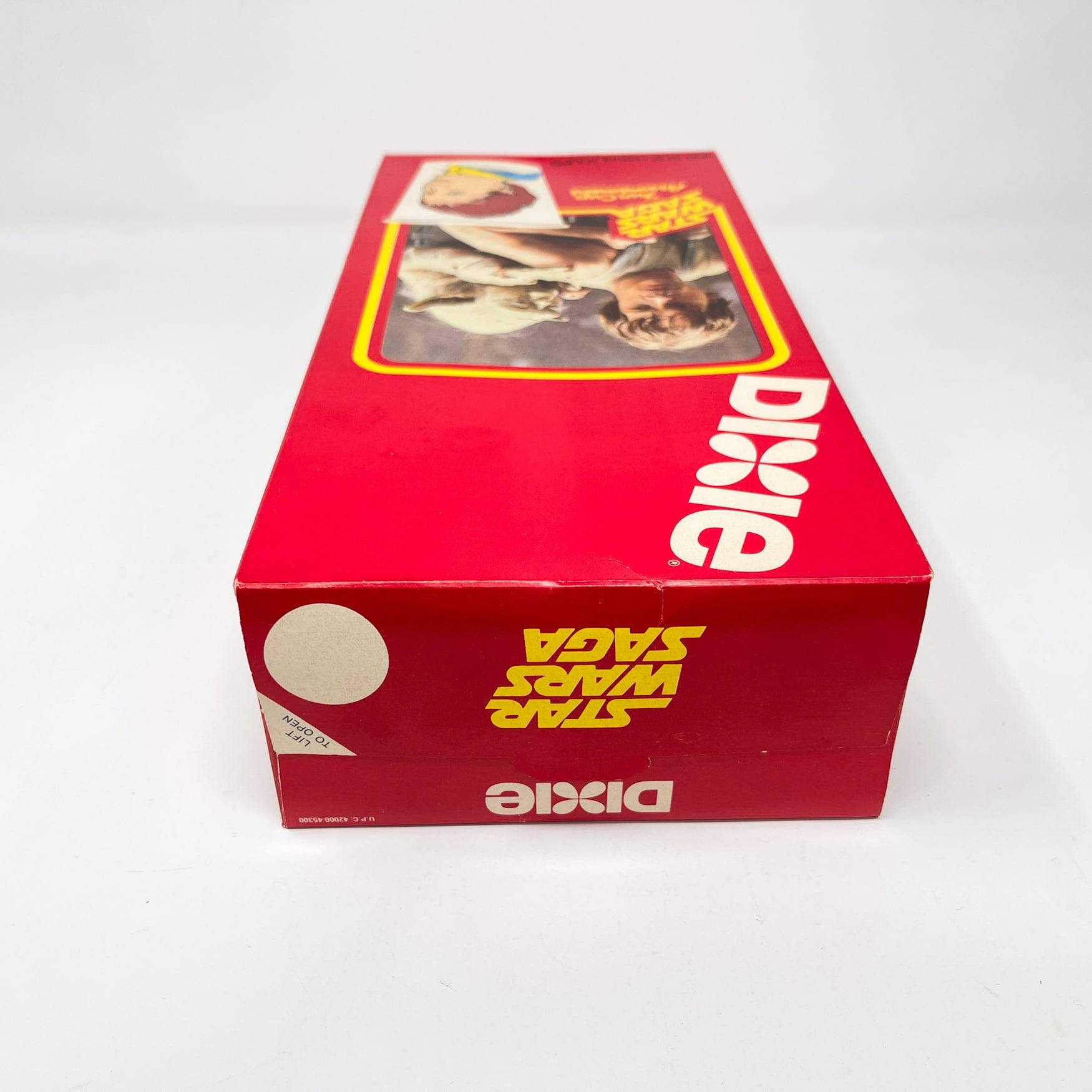 Vintage Dixie Cups Star Wars Non-Toy Dixie Cups Box - Saga Luke & Yoda