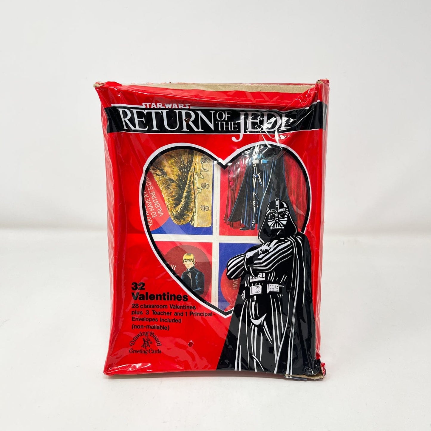 Vintage Drawing Board Star Wars Non-Toy Star Wars Classroom Valentines - Sealed