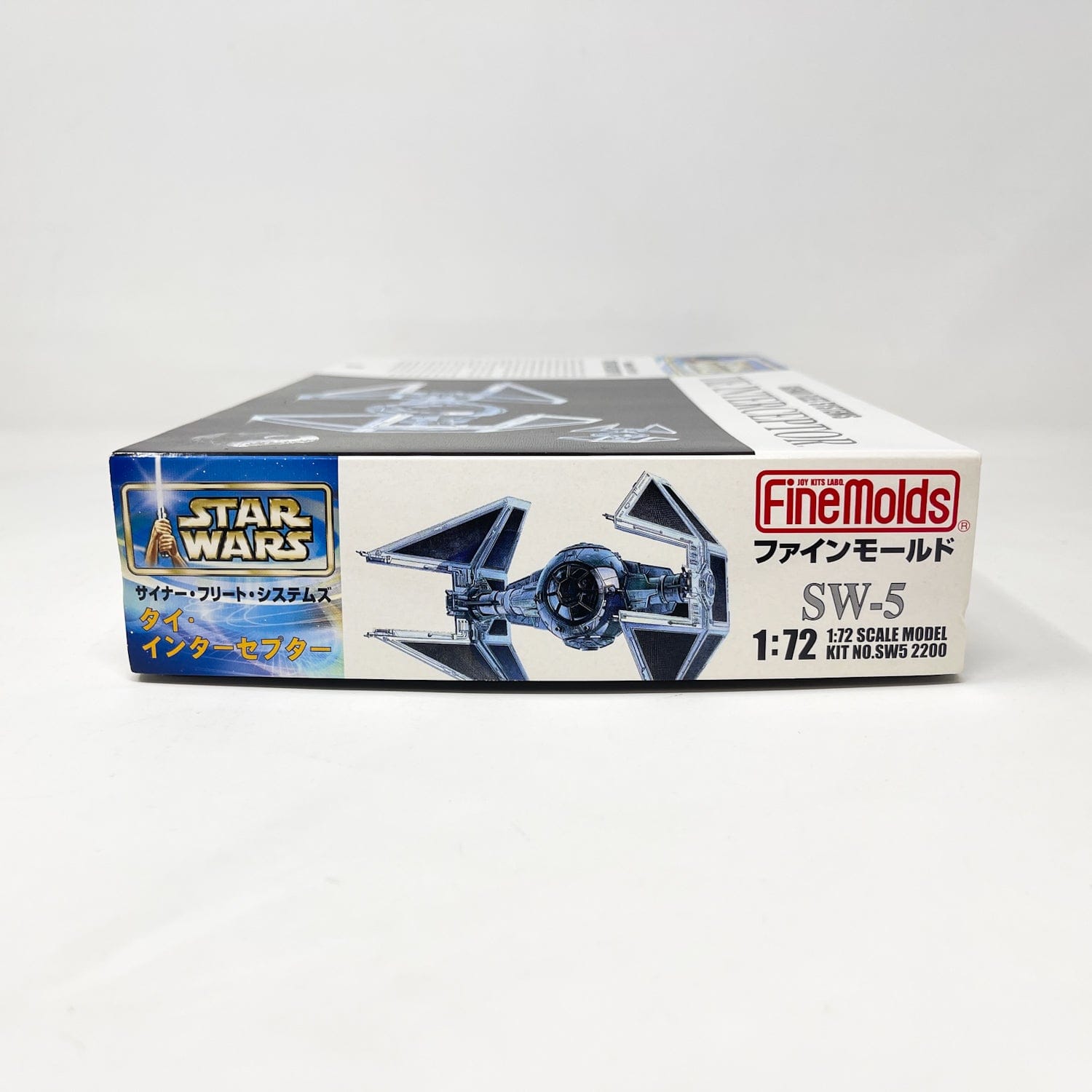 Vintage FineMolds Star Wars Modern Other FineMolds TIE Interceptor 1/72 Scale Star Wars Model Kit (2002)
