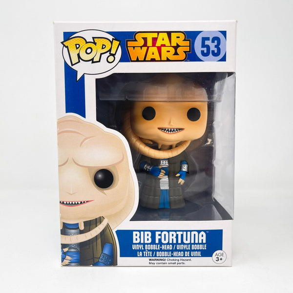 STAR WARS Bib Fortuna - Funko POP #53 (Blue Box) Bobble-Head – 4th