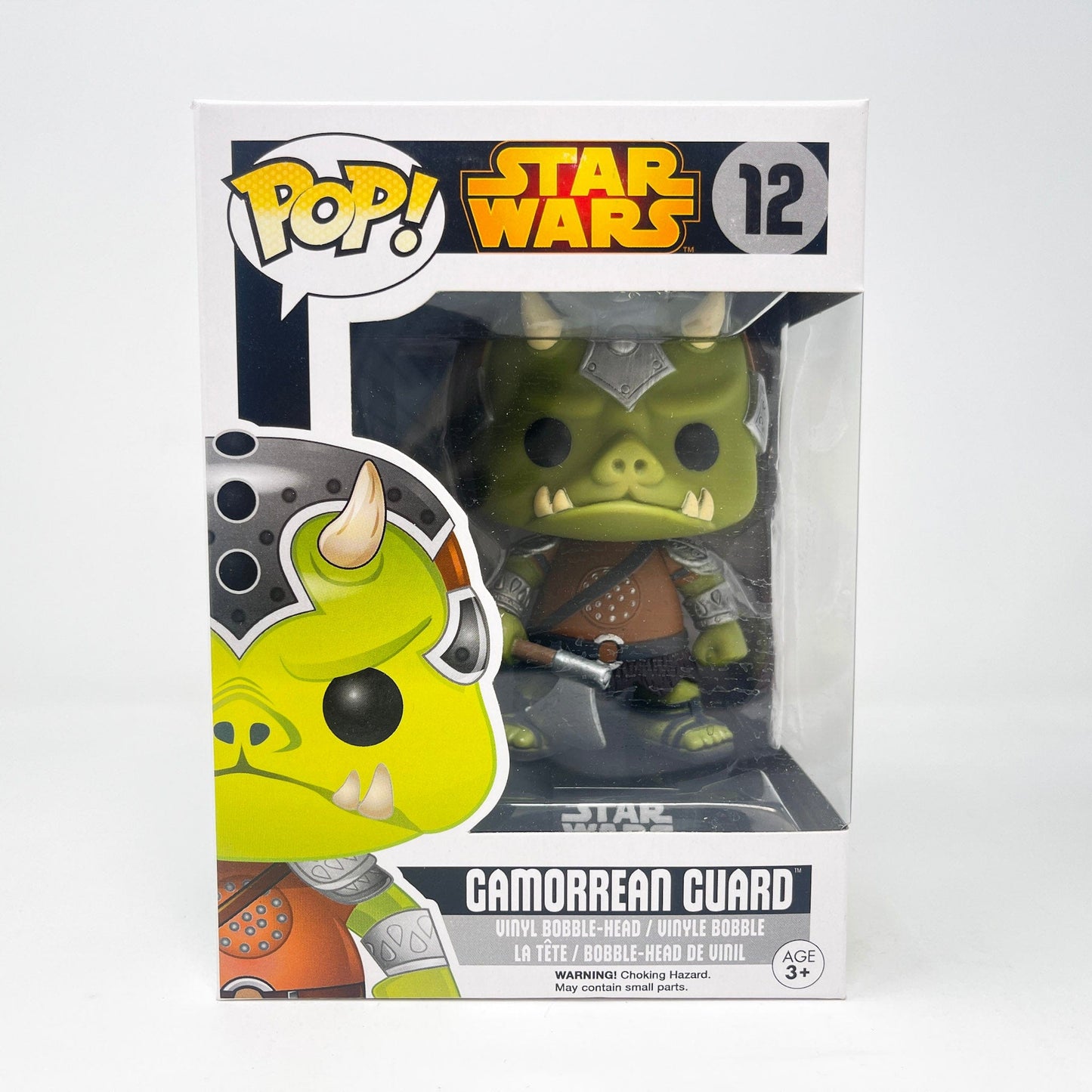 Vintage Funko Star Wars Modern POP Gamorrean Guard - Funko POP #12 (Black Box) Star Wars Bobble-Head