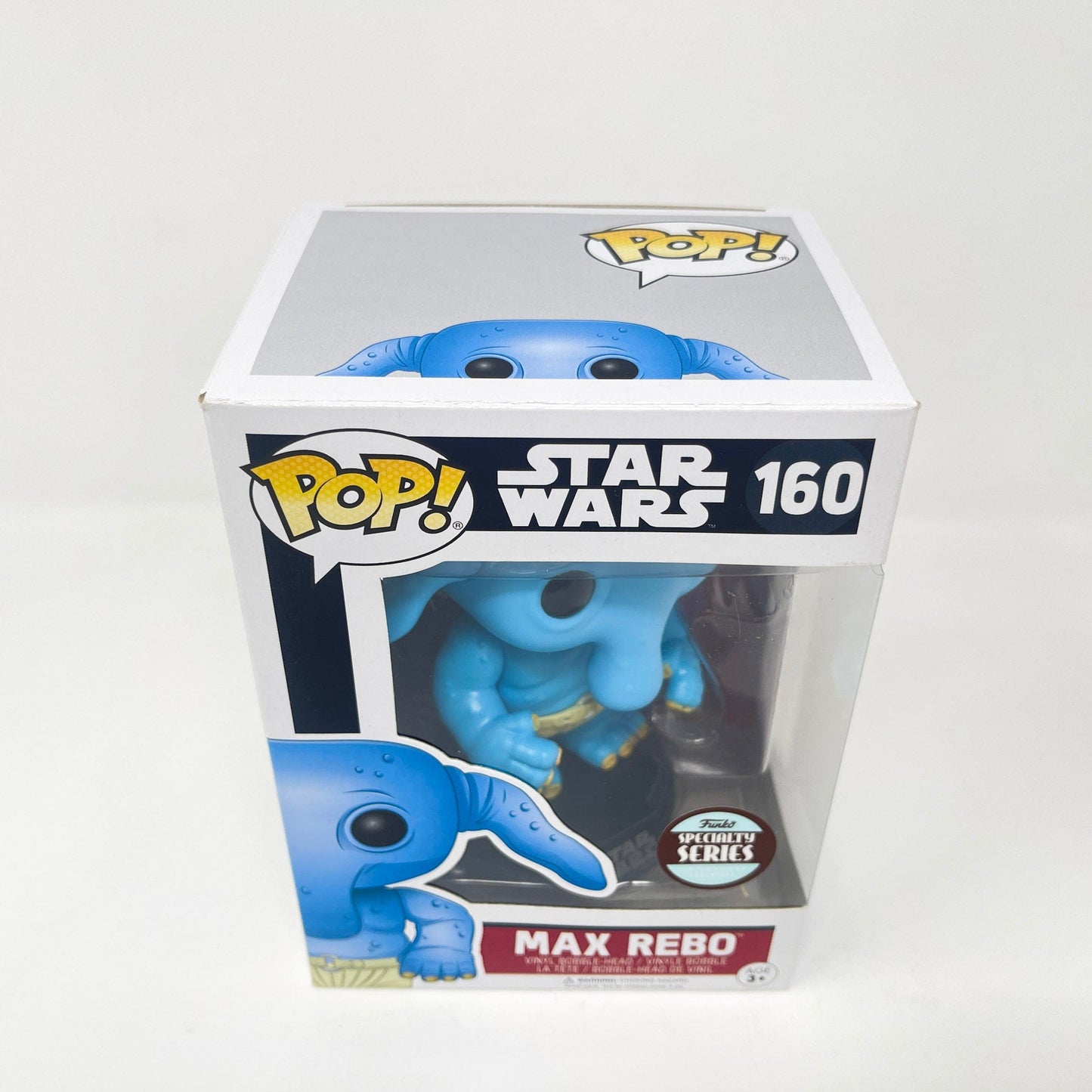 Vintage Funko Star Wars Modern POP Max Rebo - Funko POP #160 (Black Box) Star Wars Bobble-Head