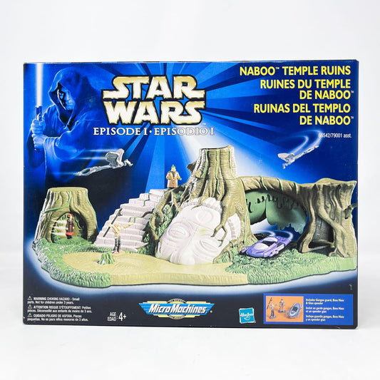 Vintage Galoob Star Wars Micro Naboo Temple Ruins Playset - Micro Machines Star Wars (1999)