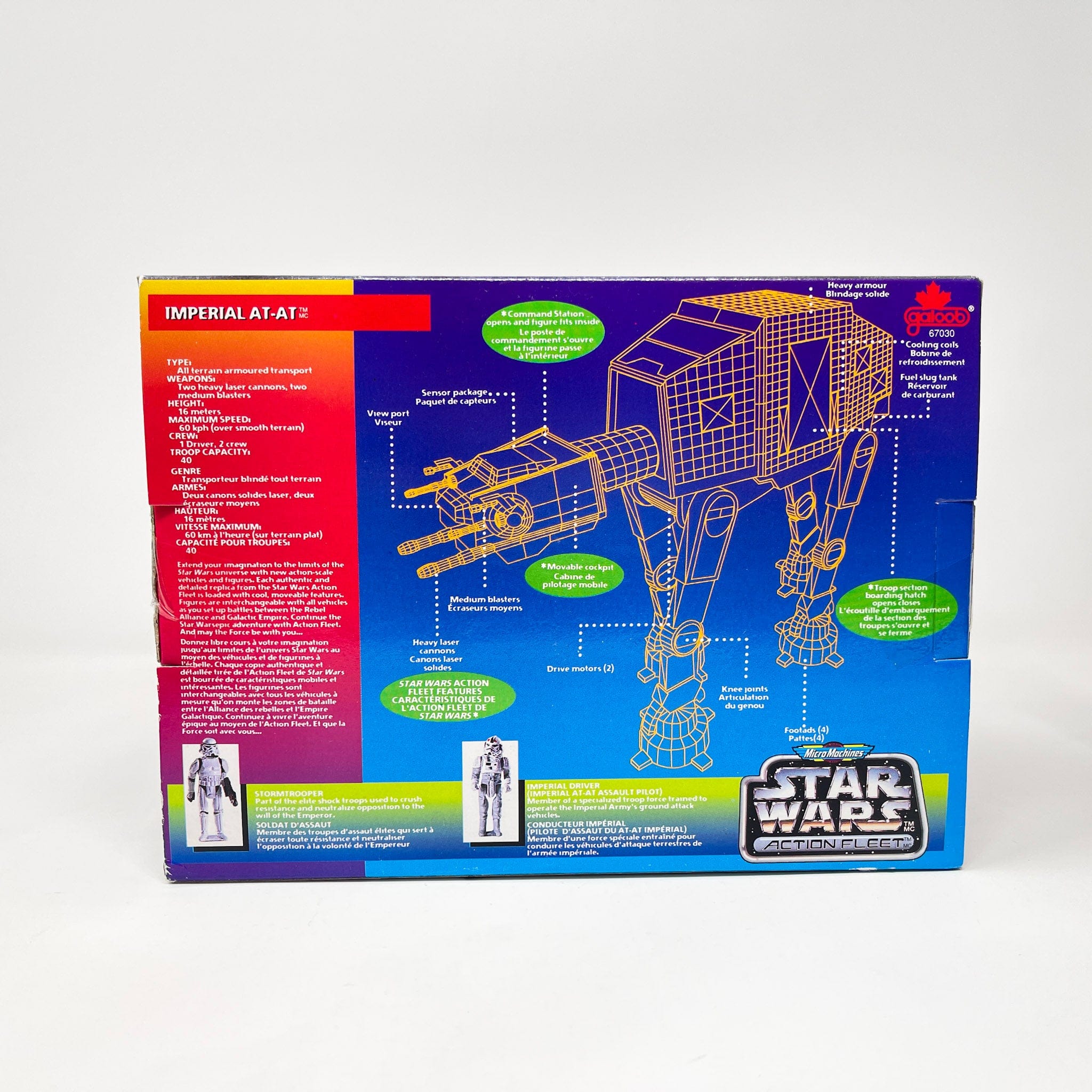 AT-AT MIB - Action Fleet Micro Machines – 4th Moon Toys