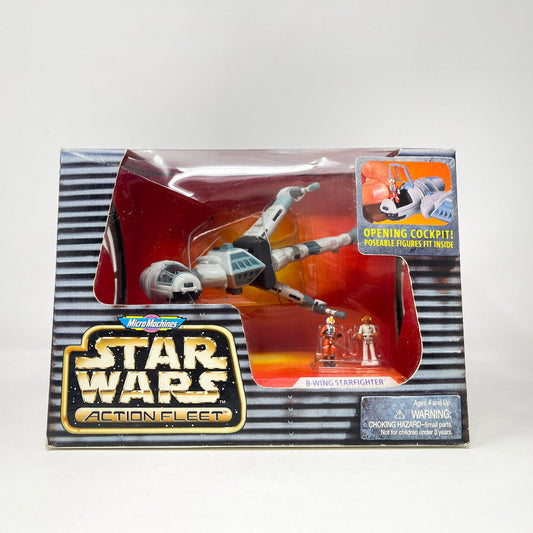 Vintage Galoob Star Wars Modern Ships B-Wing MISB (1996) - Action Fleet Micro Machines Star Wars