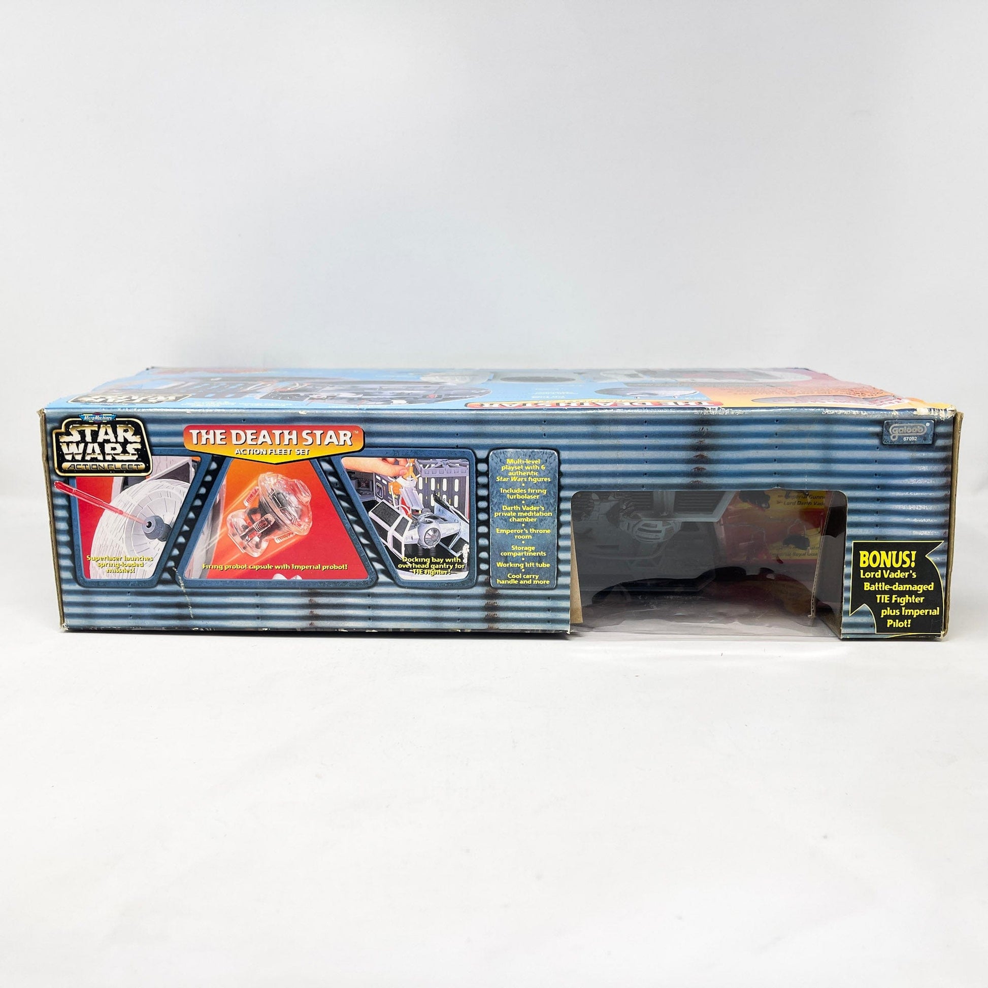 Vintage Galoob Star Wars Modern Ships Death Star Action Fleet Playset (1996) - Micro Machines Star Wars