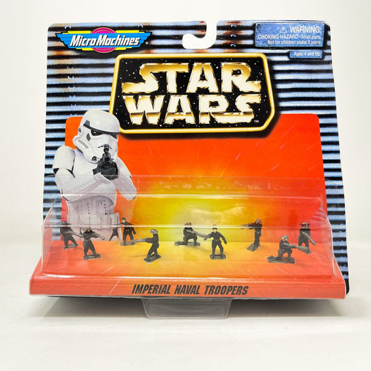 Vintage Galoob Star Wars Modern Ships Imperial Naval Troopers - Micro Machines Army Builder Pack Star Wars