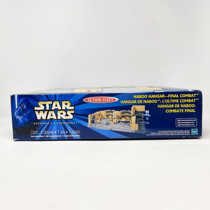 Vintage Galoob Star Wars Modern Ships Naboo Hangar Final Combat Playset - Micro Machines Star Wars