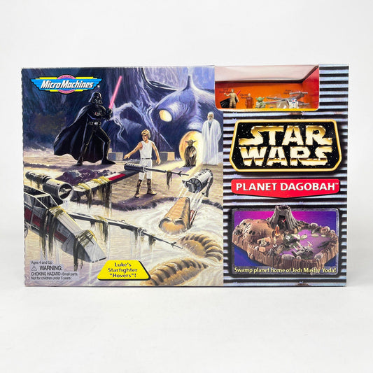Vintage Galoob Star Wars Modern Ships Planet Dagobah Playset (1997) MISB - Micro Machines Star Wars
