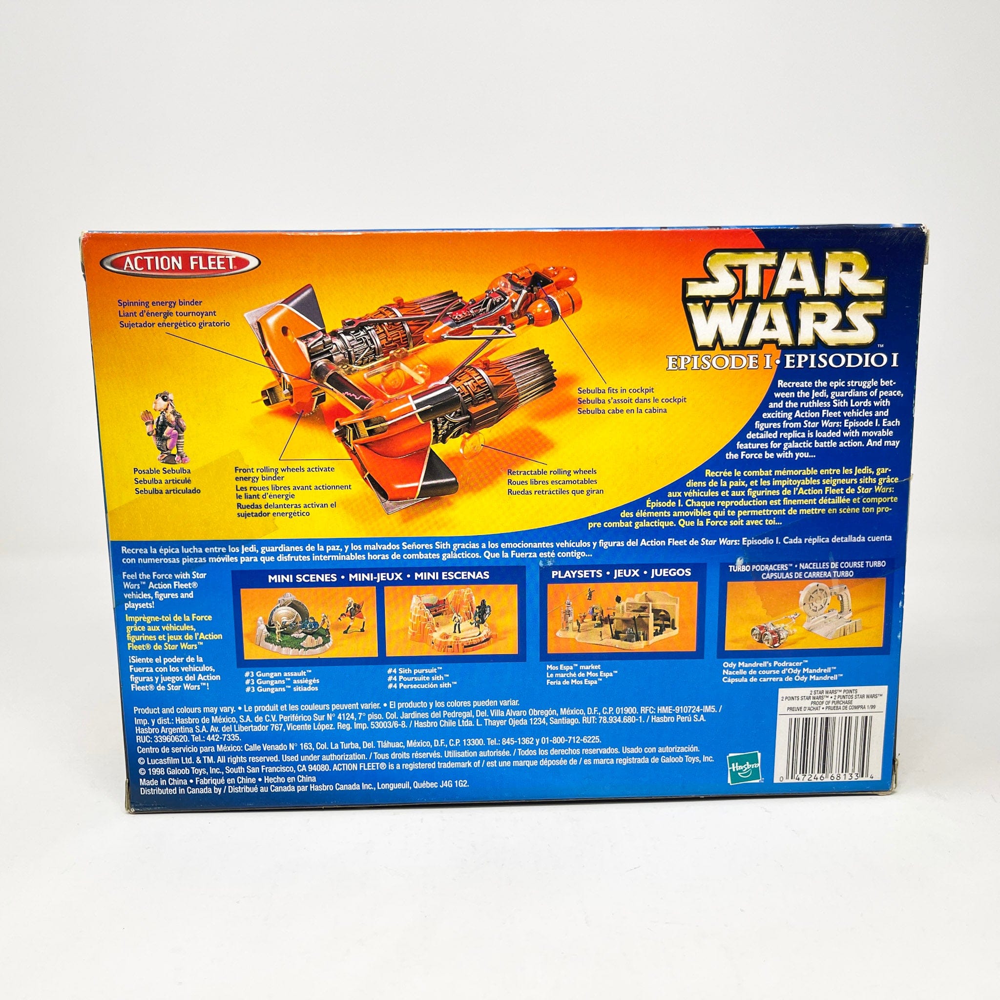 Sebulba's Podracer MIB - Action Fleet Micro Machines Star Wars – 4th ...
