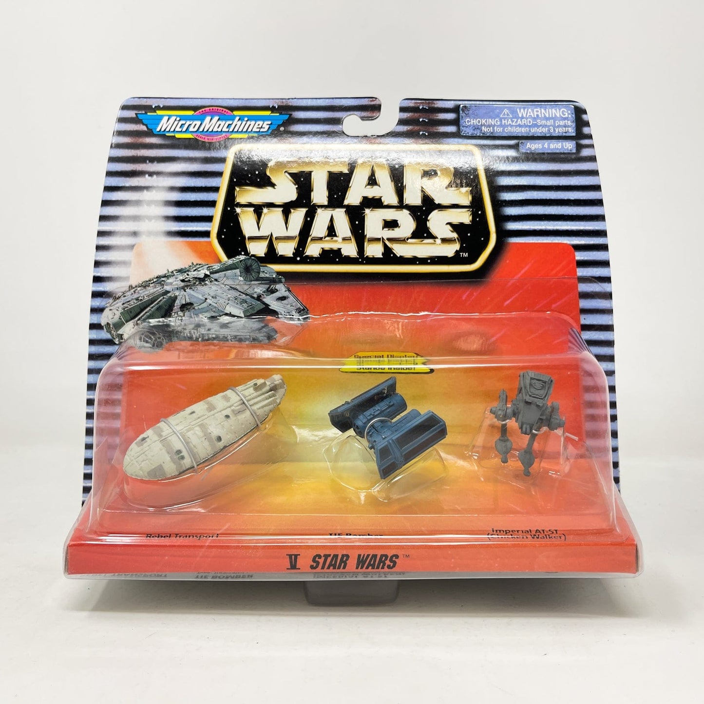 Vintage Galoob Star Wars Modern Ships Star Wars V 3 Pack - Micro Machines Star Wars