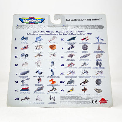 Vintage Galoob Star Wars Modern Ships Star Wars XIV 3 Pack - Micro Machines Star Wars