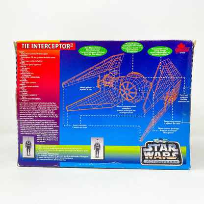 Vintage Galoob Star Wars Modern Ships TIE Interceptor  MISB - Action Fleet Micro Machines Star Wars