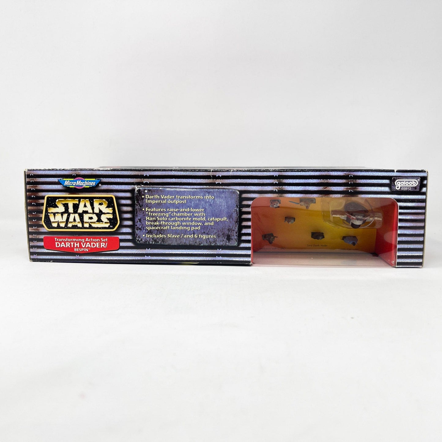 Vintage Galoob Star Wars Modern Ships Transforming Playset - Darth Vader / Bespin - Micro Machines Star Wars