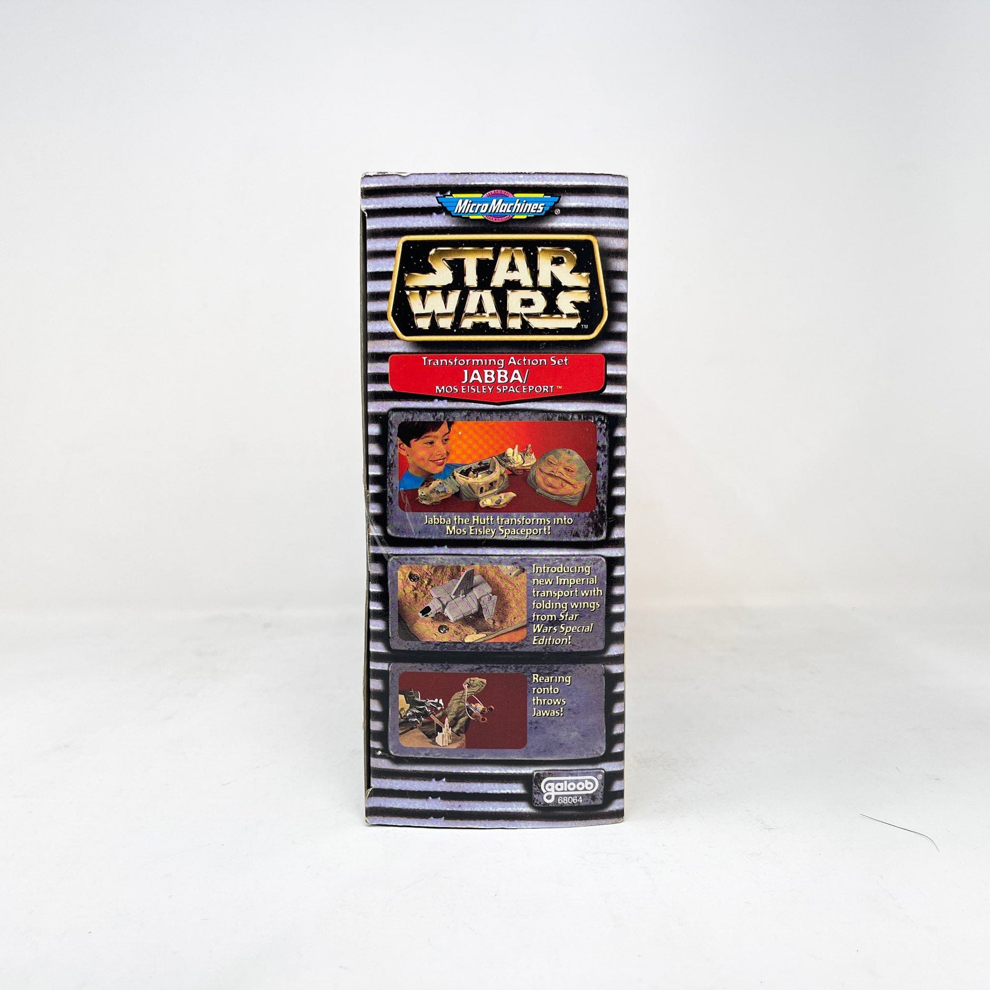 Vintage Galoob Star Wars Modern Ships Transforming Playset - Jabba / Mos Eisley Spaceport (1997) - Micro Machines Star Wars