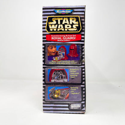 Vintage Galoob Star Wars Modern Ships Transforming Playset - Royal Guard / Death Star II - Micro Machines Star Wars