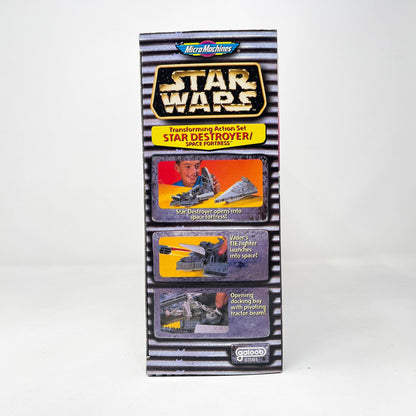 Vintage Galoob Star Wars Modern Ships Transforming Playset - Star Destroyer / Space Fortress - Micro Machines Star Wars