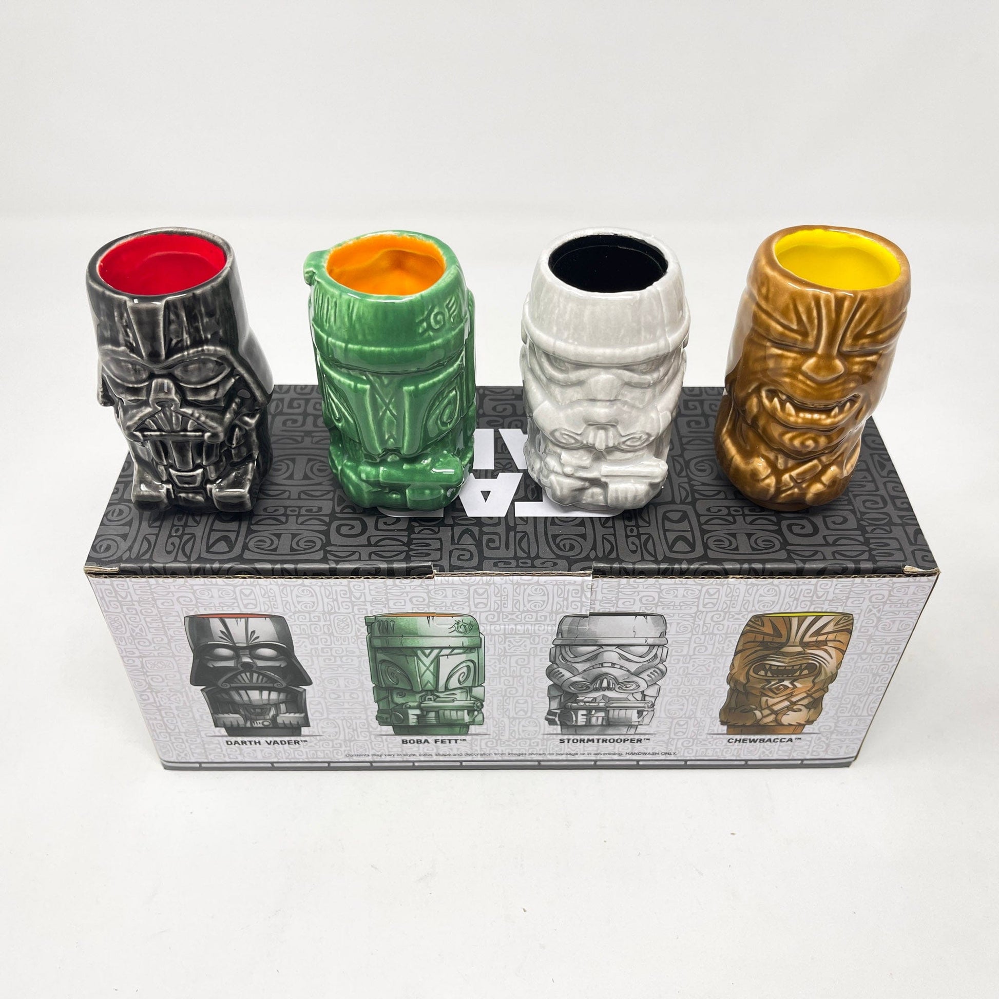 Vintage GeekTikis Star Wars Modern Other Geek Tikis - Minimuglets 4-Pack: Darth Vader - Boba Fett - Stormtrooper - Chewbacca