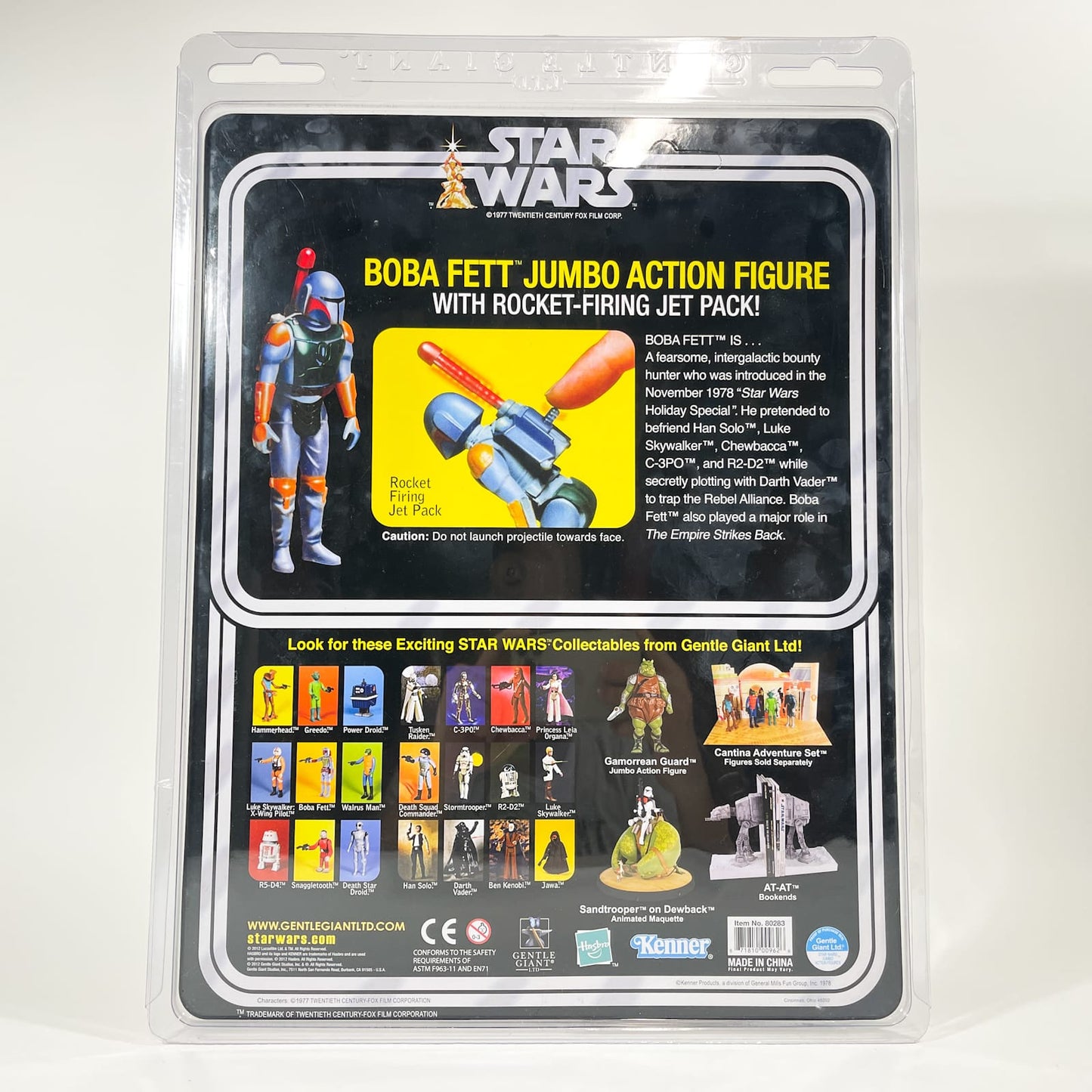 Vintage Gentle Giant Star Wars Gentle Giant Jumbo Figures Boba Fett SW - Gentle Giant Jumbo Kenner Figure (2013)