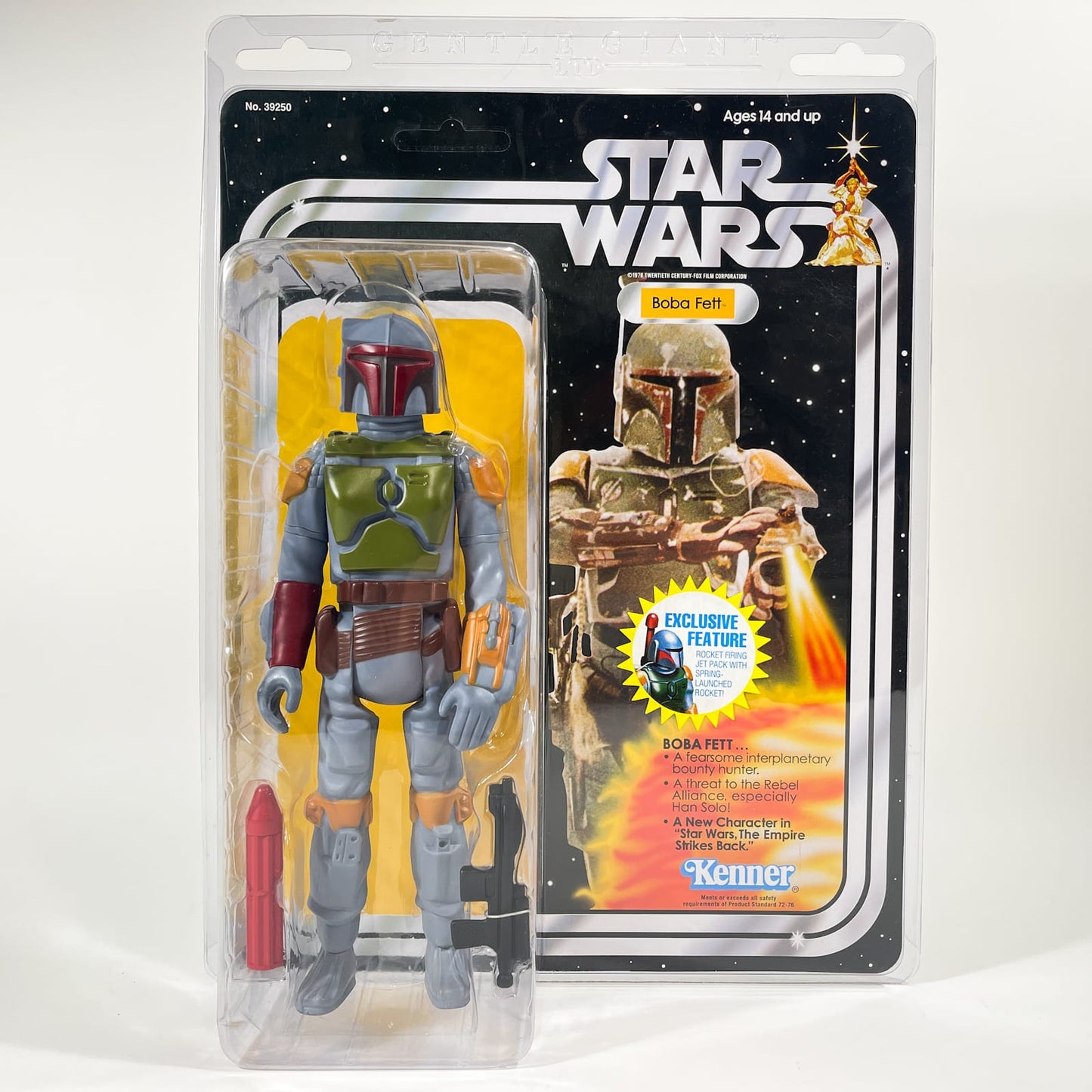 Vintage Gentle Giant Star Wars Gentle Giant Jumbo Figures Boba Fett SW - Gentle Giant Jumbo Kenner Figure (2013)