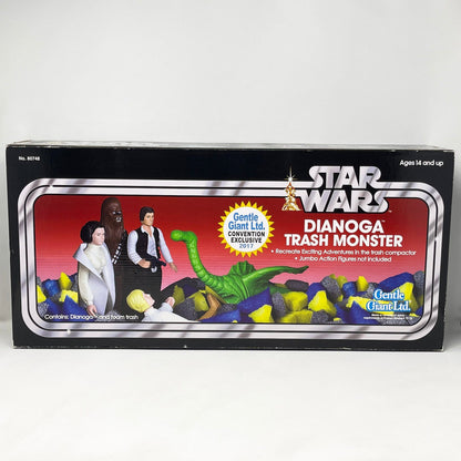 Vintage Gentle Giant Star Wars Gentle Giant Jumbo Figures Dianoga Trash Monster - MIB - Gentle Giant Jumbo Kenner Figure