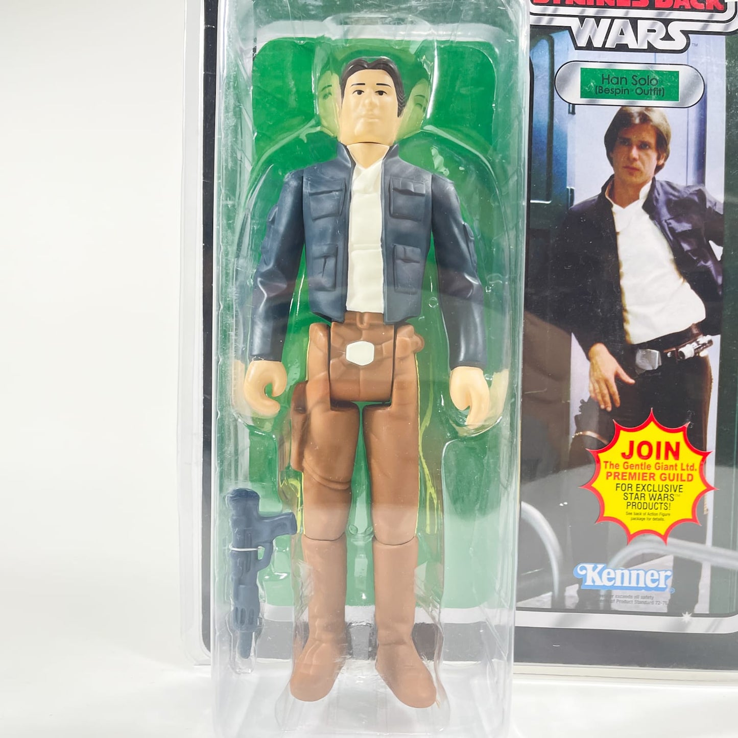 Vintage Gentle Giant Star Wars Gentle Giant Jumbo Figures Han Solo Bespin ESB - Premier Guild - Gentle Giant Jumbo Kenner Figure (2015)