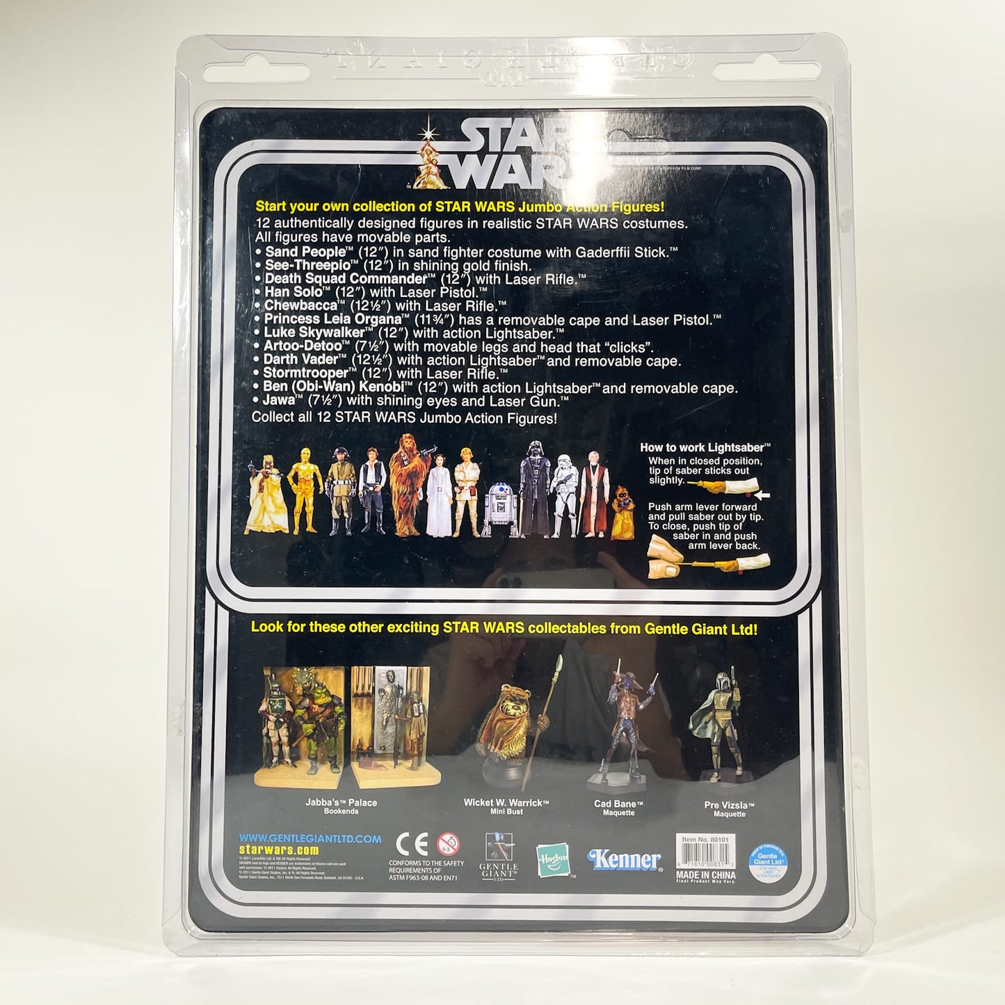 Vintage Gentle Giant Star Wars Gentle Giant Jumbo Figures Luke Skywalker SW - Gentle Giant Jumbo Kenner Figure (2011)