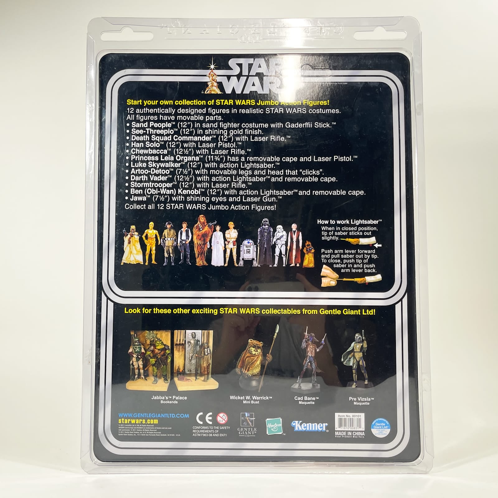Vintage Gentle Giant Star Wars Gentle Giant Jumbo Figures Luke Skywalker SW - Gentle Giant Jumbo Kenner Figure (2011)