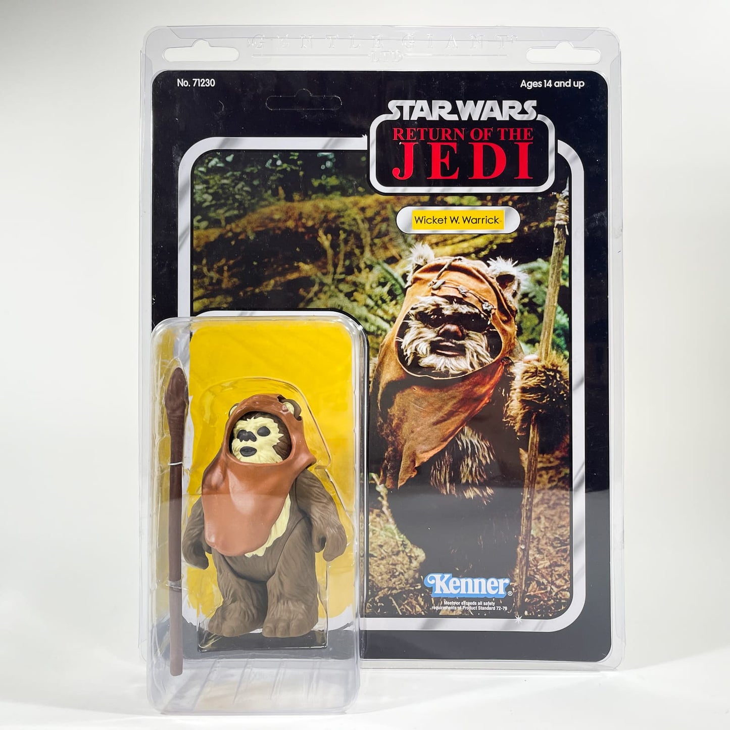Vintage Gentle Giant Star Wars Gentle Giant Jumbo Figures Wicket Warrick ROTJ - Gentle Giant Jumbo Kenner Figure (2014)