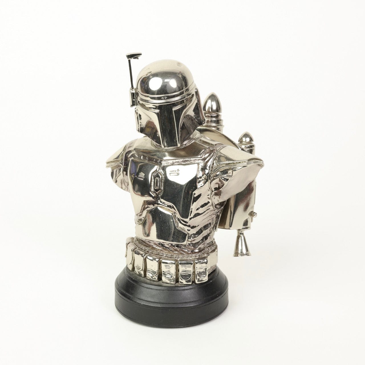Vintage Gentle Giant Star Wars Jango Fett Chrome Bust - Gentle Giant