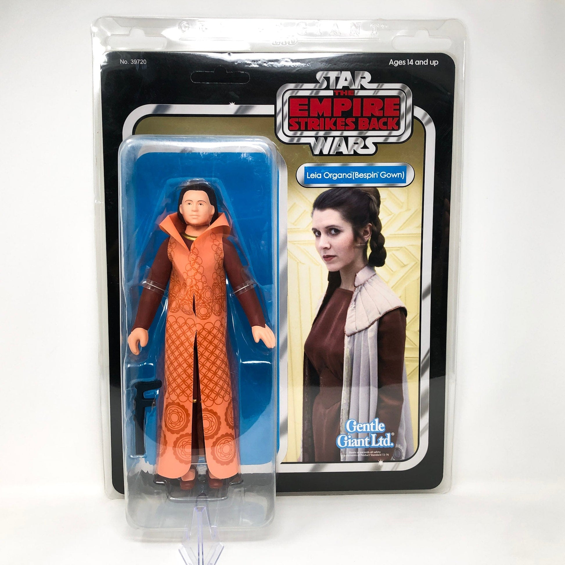 Vintage Gentle Giant Star Wars Leia Organa (Bespin Gown) - MIB - Gentle Giant Jumbo Kenner Figure