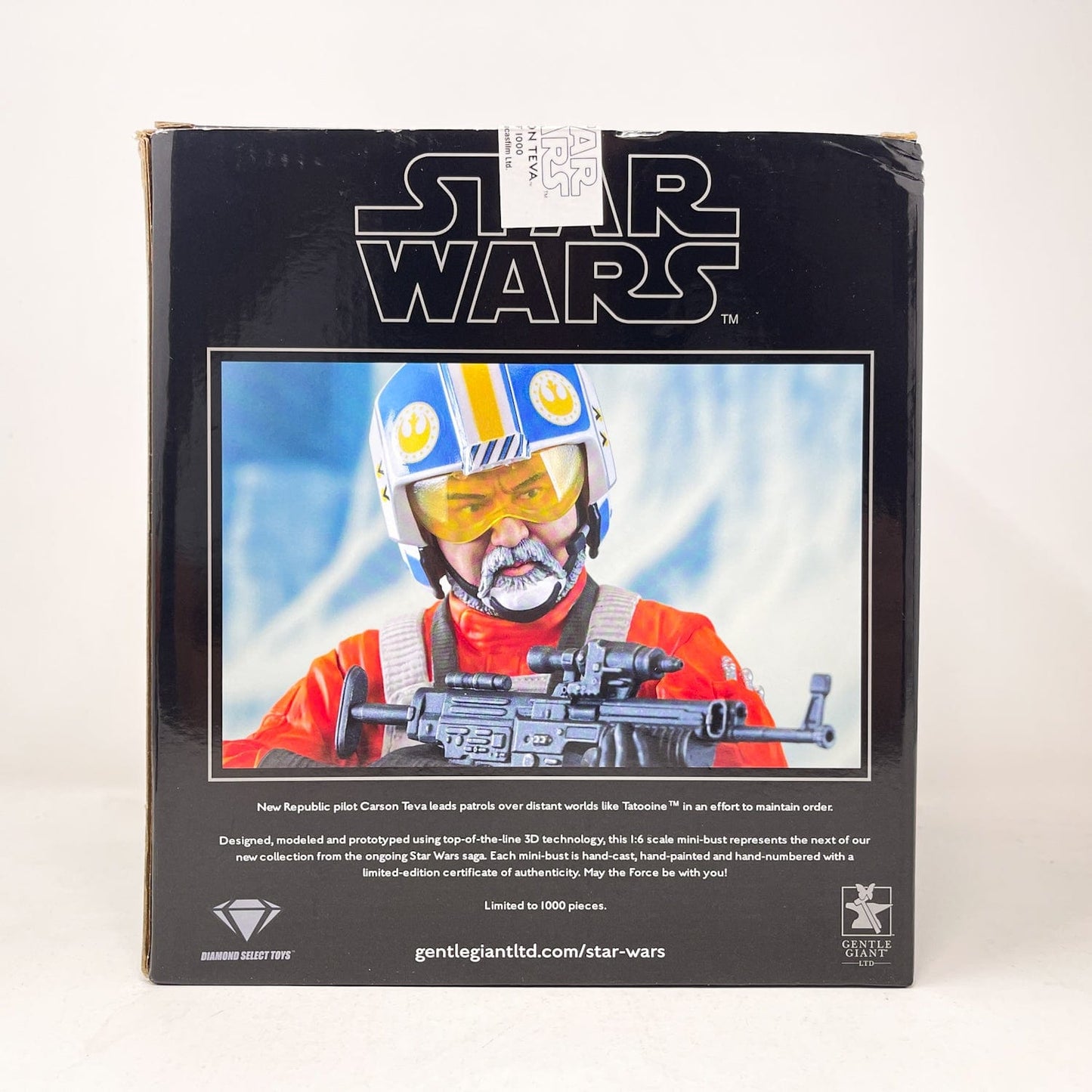Vintage Gentle Giant Star Wars Modern Other Autographed Carson Teva - Gentle Giant Mini-Bust - SDCC Exclusive