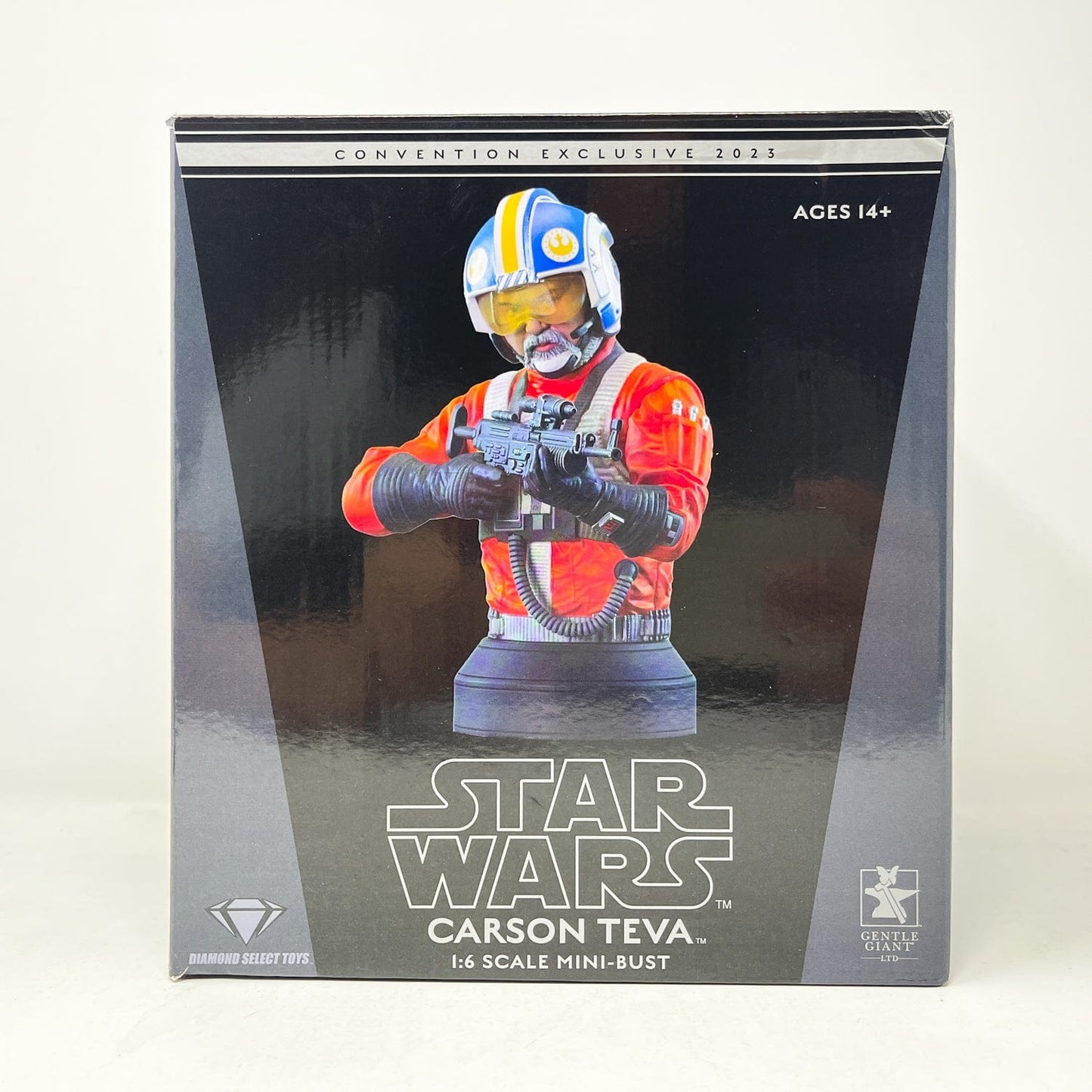 Vintage Gentle Giant Star Wars Modern Other Autographed Carson Teva - Gentle Giant Mini-Bust - SDCC Exclusive