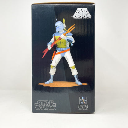 Vintage Gentle Giant Star Wars Statues & Busts Boba Fett Holiday Special Animated Maquette - Gentle Giant Star Wars Statue