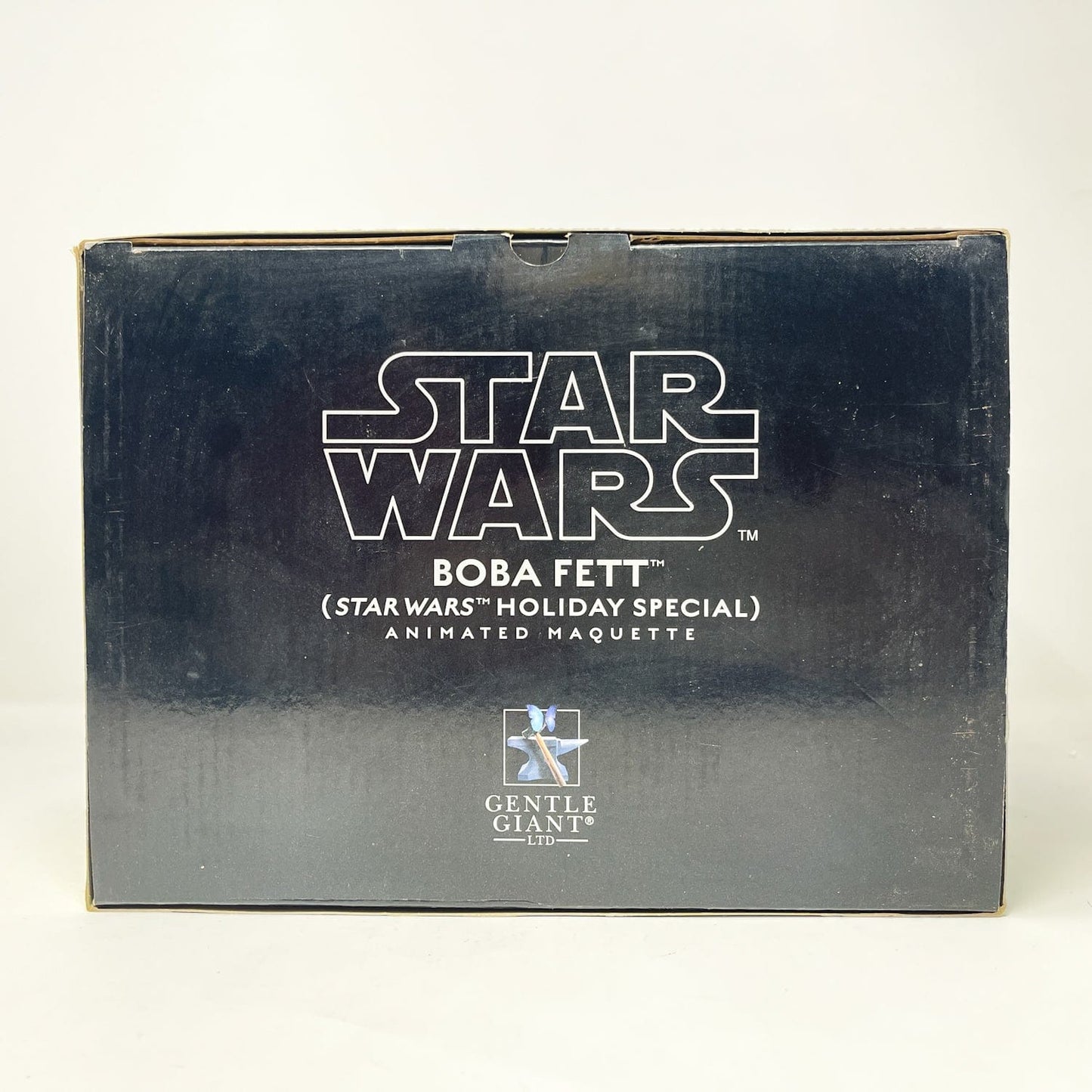 Vintage Gentle Giant Star Wars Statues & Busts Boba Fett Holiday Special Animated Maquette - Gentle Giant Star Wars Statue