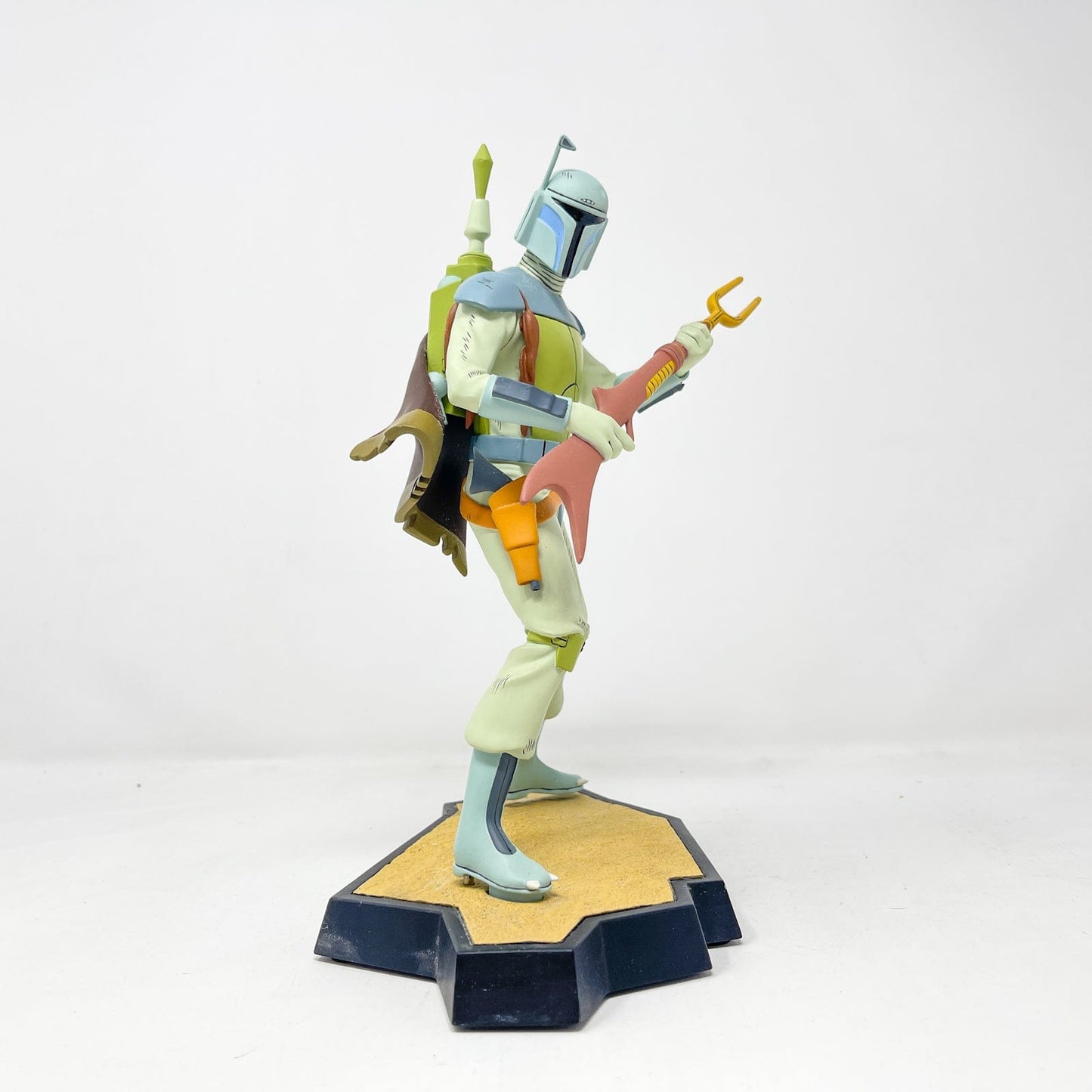 Vintage Gentle Giant Star Wars Statues & Busts Boba Fett Holiday Special Animated Maquette - Gentle Giant Star Wars Statue