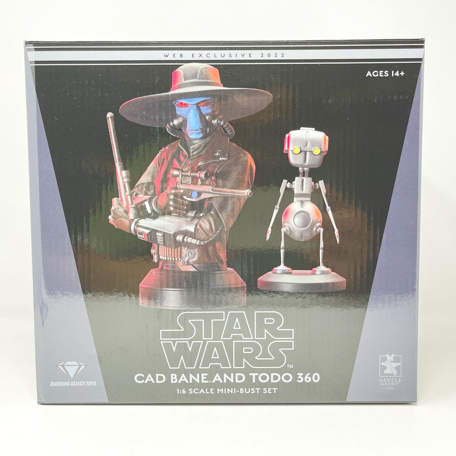 Vintage Gentle Giant Star Wars Statues & Busts Cad Bane and TODO 360 Collectible Bust - Gentle Giant Star Wars