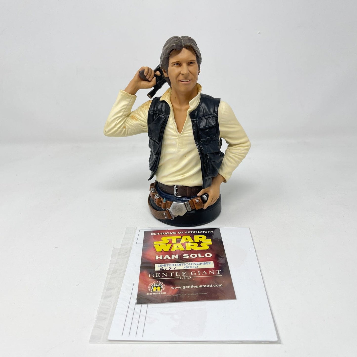 Vintage Gentle Giant Star Wars Statues & Busts Han Solo Collectible Bust - Gentle Giant
