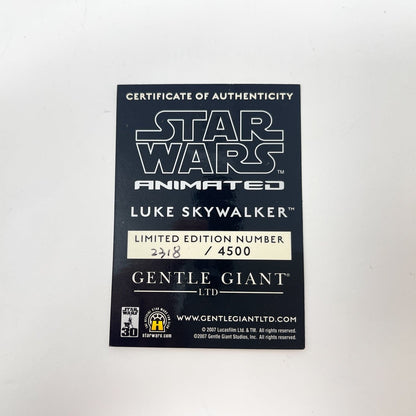 Vintage Gentle Giant Star Wars Statues & Busts Luke Skywalker - Animated Limited Edition Maquette - Gentle Giant Statue (2007)