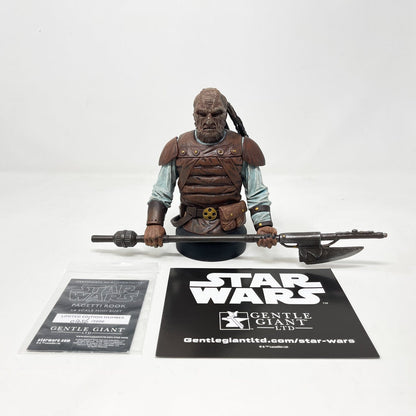 Vintage Gentle Giant Star Wars Statues & Busts Pagetti Rook (Weeqauy) Collectible Bust - Gentle Giant Star Wars