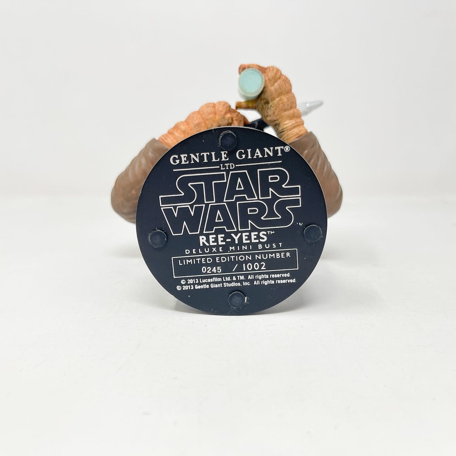 Star Wars Gentle Giant Ree-Yees Mini Bust 2013 – #245 of 10002