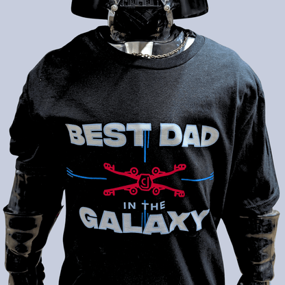 Vintage Hanes Star Wars Non-Toy BEST DAD IN THE GALAXY - T-Shirt - 4th Moon Toys Exclusive