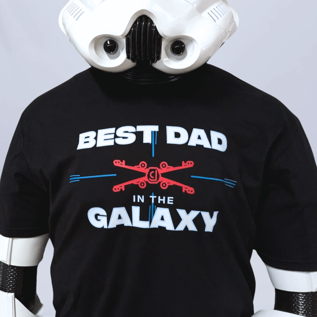 Vintage Hanes Star Wars Non-Toy BEST DAD IN THE GALAXY - T-Shirt - 4th Moon Toys Exclusive