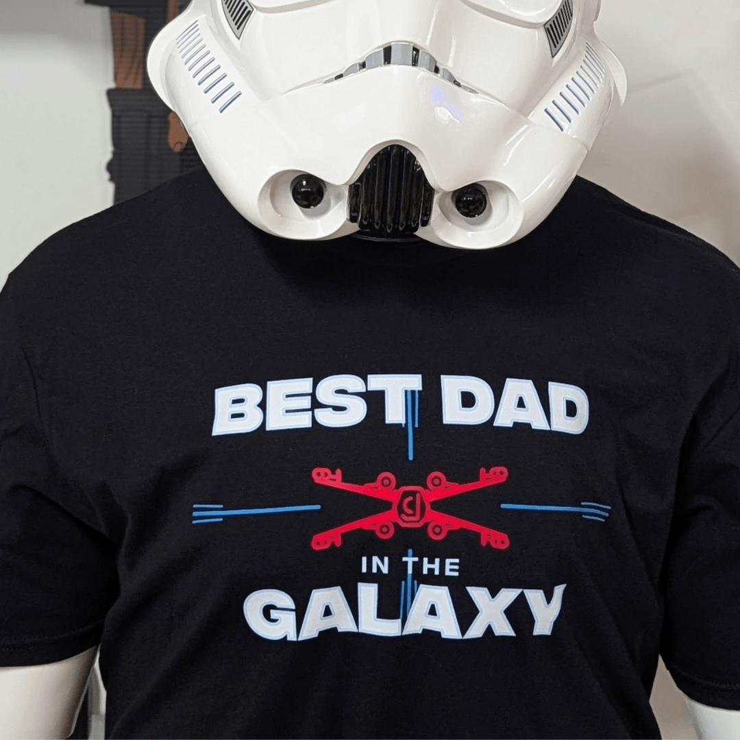 Vintage Hanes Star Wars Non-Toy BEST DAD IN THE GALAXY - T-Shirt - 4th Moon Toys Exclusive