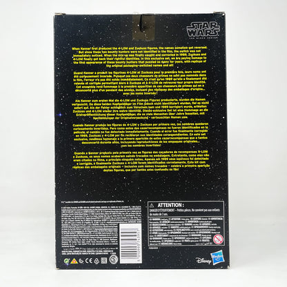 Vintage Hasbro Star Wars Black Series Sealed Figures 4-LOM & Zuckuss 2 Pack (40th Anniversary) Amazon Excl. - Hasbro Black Series (2020)
