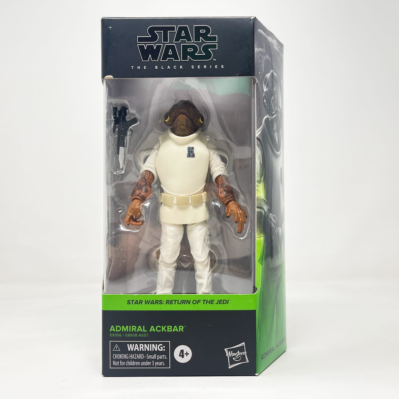 Vintage Hasbro Star Wars Black Series Sealed Figures Admiral Ackbar ROTJ 01 - Hasbro Black Series (2020)