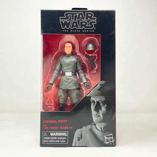 Vintage Hasbro Star Wars Black Series Sealed Figures Admiral Piett - Hasbro Black Series (2018)