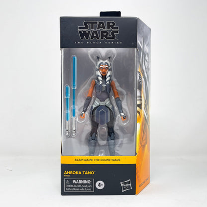 Vintage Hasbro Star Wars Black Series Sealed Figures Ahsoka Tano (Clone Wars) CW 02 - Black Series Hasbro Star Wars Action Figure