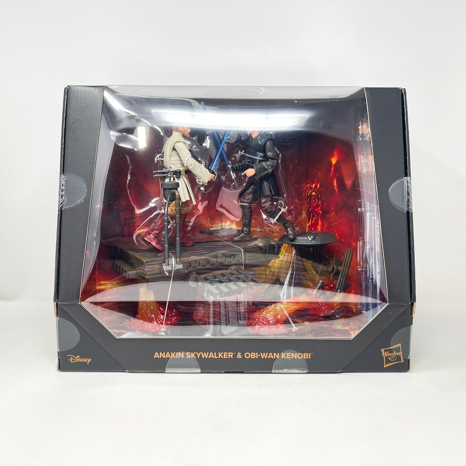 Vintage Hasbro Star Wars Black Series Sealed Figures Anakin Skywalker & Obi-Wan Kenobi Mustafar Duel (SDCC) 2-Pack - Black Series Hasbro Star Wars